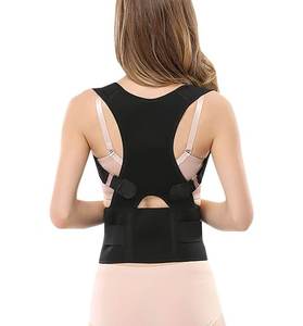 Correcteur de posture réglable, ceinture de soutien dorsal pour adultes et enfants, pour épaules ouvertes, dos droit et alignement de la colonne vertébrale, entraîneur de posture - Product Image 3