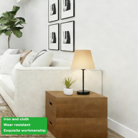 Abat-jour conique fait main en promotion – Couverture de lampe moderne en forme de cône blanc pour salon