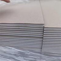 Carton gris épais non couché de haute qualité 450 g/m² laminé 2 mm en carton recyclé pour reliure de livres