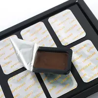 R boules de chocolat probiotique beurre de cacao usine de chocolat noir vente en gros Fiber alimentaire chocolat noir