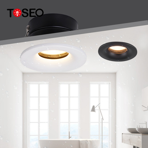 Lumière Led Dimmable Lampe Imperméable Noir Blanc Led Plafonnier Downlight Lumière Pour <span class=keywords><strong>Salle</strong></span> <span class=keywords><strong>De</strong></span> Bains Intérieure - Product Image 1