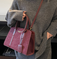 Sacs à main en PU de luxe pour femmes, mode en gros Alibaba 2025, sacs à main en PU décontractés pour femmes françaises, sacs à main en cuir PU pour les vacances, OEM