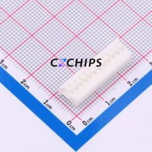 CS-2007-2X12/PA66-V0/W Housing (Wire-to-Board / Wire-to-Wire) P=2mm Connector 2x12P 2mm PHD 2 - Product Image 2