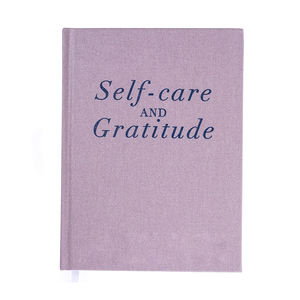 Diario Espiritual de Autocuidado con Tapa Dura A5 y Logotipo Personalizado, Cubierta de Tela, Cita <span class=keywords><strong>Semanal</strong></span>, Gratitud Diaria, Caja para Rellenar con Papel - Product Image 1