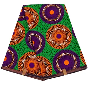 Afrika waxfabric ulusal tarzı Polyester kumaş baskı batik kumaş balmumu batik baskılı bez DIY bez 6yadRS