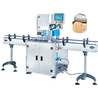 Ligne de remplissage et d'emballage automatique de boîtes de conserve avec peseuse multi-têtes, solution clé en main