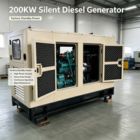 Générateur diesel silencieux triphasé 40 kW 40 kVA, démarrage automatique, démarrage à distance, type économique pour la maison, Amérique du Sud