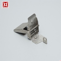 Loquet à levier robuste verrouillable par cadenas avec œillet de verrouillage pour montage en surface, pour boîte à outils