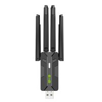 Adaptador USB3.0 Inalámbrico WiFi6 Externo AX900, Receptor de Red LAN de 900Mbps, BT5.4, Doble Banda 2.4GHz 5GHz para Windows 10/11