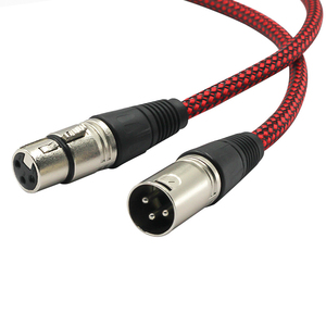 De 3M 10M 100M Shiled estéreo de Audio 3PIN conector de micrófono cañón Jack DMX <span class=keywords><strong>Cable</strong></span> <span class=keywords><strong>XLR</strong></span> - Product Image 2