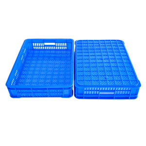 ลังพลาสติกหนา HDPE ผลิตด้วยวิธีฉีดขึ้นรูป ซ้อนกันได้ ใช้เป็นตะกร้าเก็บของและขนย้าย มีหลายขนาดให้เลือก - Product Image 3