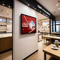 Pantalla LCD Digital Cuadrada para Publicidad, Monitor Comercial HD de Pared para Ascensores, Tiendas Minoristas y Restaurantes