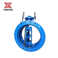Vanne papillon double excentrique en fonte ductile GGG50 de haute qualité
