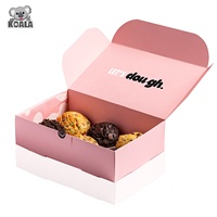 Boîte d'emballage pour biscuits écologiques de qualité alimentaire avec impression couleur personnalisée