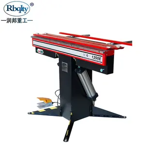 Rbqlty hot sale manual and pneumatic bending stainless steal by Electromagnetic folding machine bending