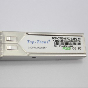 Module optique Top-Trans CwDM Gigabit 40Km, émetteur-récepteur à fibre optique, réseau local filaire - Product Image 2