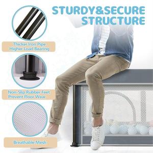 RHS-PPEN7 Usine de vente en gros : Parc de jeu pour bébés et enfants, barrière de sécurité au sol pour la maison, idéal pour le salon et les jeux d'enfants - Product Image 4