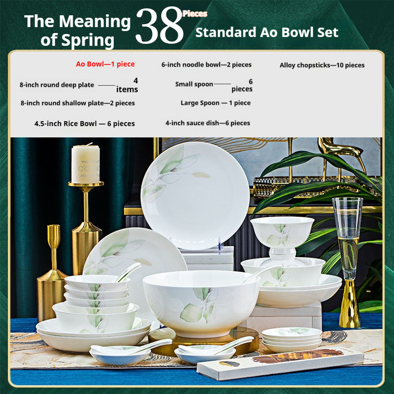 Blanco - Caja de regalo de 38 piezas