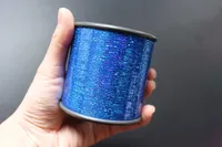 1 Spule 7000-12000m 0,25mm Flash abou Holo graphic Lametta Laser Flache Mylar Lametta Sparkle Crystal Flash Fliegen binde materialien