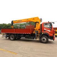 DFSK 4x4 Mini camion 4T grue hydraulique logistique urbaine Compact noyau de puissance électrique boîte de vitesses moteur pompe roulement à engrenages camion grues