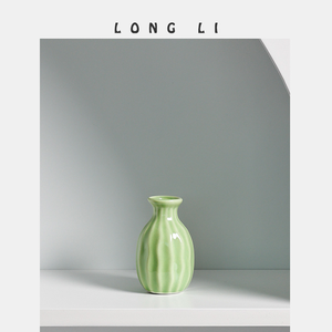 Pot de fleurs en céramique pour plantes succulentes, style jardin domestique, vente en gros, finition émaillée, trou de drainage, écologique - Product Image 3