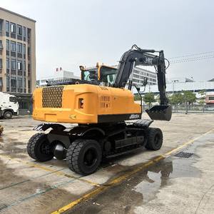 JG125SL Escavatore Ibrido Cingolato-Ruote da 12 Tonnellate per Costruzioni Multi-Terreno, Attrezzatura Pesante Efficiente - Product Image 5