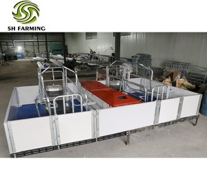 Nuevo EU tipo Doble Jaula de Maternidad Jaula y Parideras de Piso Hierro Fundido - Product Image 4