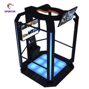 Simulateur de jeu de tir interactif 9D VR avec plateforme de marche pour 2 joueurs, espace de jeu en salle - Product Image 6