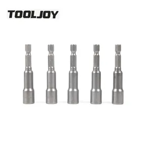 TOOLJOY professional S2 Steel Hex impact screwdriver nut driver socket for repair