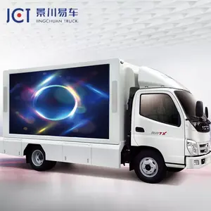 Açık p10 mobil led reklam ekranı/araç/van/römork/monte kamyon led ekran