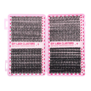 Vendita all'Ingrosso di Ciglia <span class=keywords><strong>Pre</strong></span>-Assemblate 30d 40d 50d 60d 80d 100d, Vassoi di Ciglia <span class=keywords><strong>a</strong></span> Ciuffi, Extension Ciglia con Accessori - Product Image 2