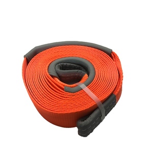 Sangle de remorquage Jinli pour voiture et camion, sangle de récupération pour camion de remorquage, 8 tonnes pour véhicules tout-terrain 4x4 - Product Image 2
