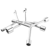 Clé à douille triangulaire multifonctionnelle de type Y, ensemble complet pour pneus d'automobile et de moto