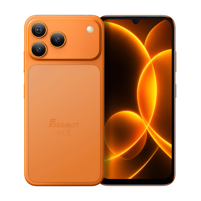 Fossibot 272g Lightweight Best Fashion Style Smart Phone 4+128GB 5000mAh Battery Android 16 System 16MP Rear Camera