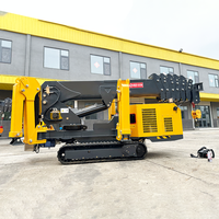 Grue araignée Tonlita avec nacelle, bras articulé, ventouse à vide pour verre, CE EPA EURO 5 2T 3T 5T 8T