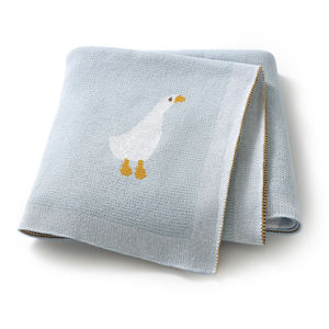 Fabricante Confiable de Mantas para Bebés |   Mantas de Bebé Tejidas Premium con Diseño de Ganso de Dibujos Animados - <span class=keywords><strong>Precio</strong></span> de Fábrica y Alta Calidad - Product Image 5