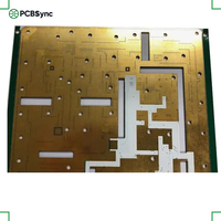 PCBSync Rogers RT/duroid 6006 1.5mm 1oz 3u" Or 8 couches PCB de communication aérospatiale