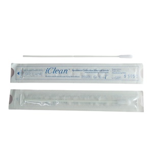 Iclean de colección de muestras de ADN muestra hombre desechables bastoncillo rebaño de transporte médico estéril de la garganta de muestras - Product Image 2