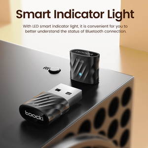 Toocki Yd01 Usb Draadloze 5.3 Plastic Driver-Vrije Audio-Adapter Met Sterke Anti-Interferentie Rca-Kabel Voor Mobiele En Computer - Product Image 5