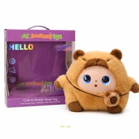 Robot en peluche intelligent, jouet interactif vocal IA pour enfants, apprentissage de l'histoire, jeu familial, cadeau, robot de service en silicone