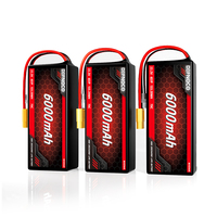 DEFNOCO batterie usine nouvelle batterie Lipo Rechargeable 6000mAh 6S 22.2V XT60 XT90 prise pour Drones FPV