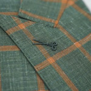 Tailleur marié mariage trois pièces <span class=keywords><strong>Blazzer</strong></span> gilet pantalon hommes vert Plaid hommes affaires costume décontracté ensemble coupe ajustée - Product Image 5