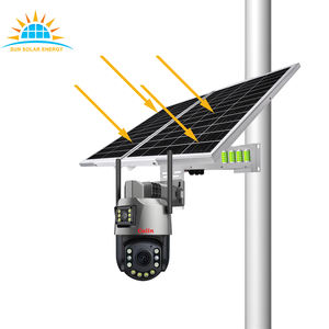 My God 8mp Auto Human Tracking Solar Camera Security Ptz System Dual Lens 4g 36x Zoom Wifi 4k Solar Cctv for Outdoor Farm Dc12v - Product Image 6