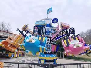 Hot <b>Sale</b> Kids Amusement Equipment Outdoor Electric Rotating <b>Jumping</b> Machine Made of Fiberglass Metal <b>for</b> Shopping Mall Use - Product Image 3