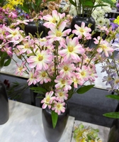 Hochwertige Handgefertigte EVA Künstliche Weiche Weiße Orchidee Yucca Gloriosa Blumenstrauß für Hochzeit Valentinstag Vasen-Dekoration