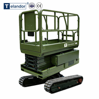 Promotion : Nacelle élévatrice sur chenilles tout-terrain 12m 250kg pour sites miniers et travaux en hauteur - Livraison rapide