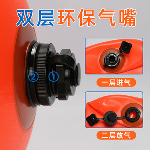 Flotabilidad de airbag flotante inflable impermeable grande para nadar y a la deriva boya de vida de calidad superior - Product Image 4