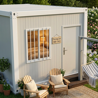 Casa Modular Desmontable para Glamping, Cabaña de Resort, Bajo Costo de Transporte