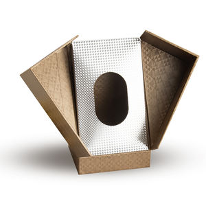 Boîte de maquillage de luxe en carton personnalisé à double porte boîte cadeau de parfum d'huile essentielle de soin de la peau - Product Image 1