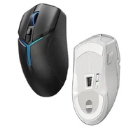 Ratón para Juegos Ultraligero con Logotipo Personalizado, Inalámbrico 2.4G, Recargable, RGB Óptico, Ratón para PC Gamer, Venta al por Mayor